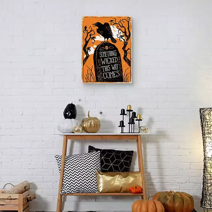 Wicked III Halloween Canvas Art Print