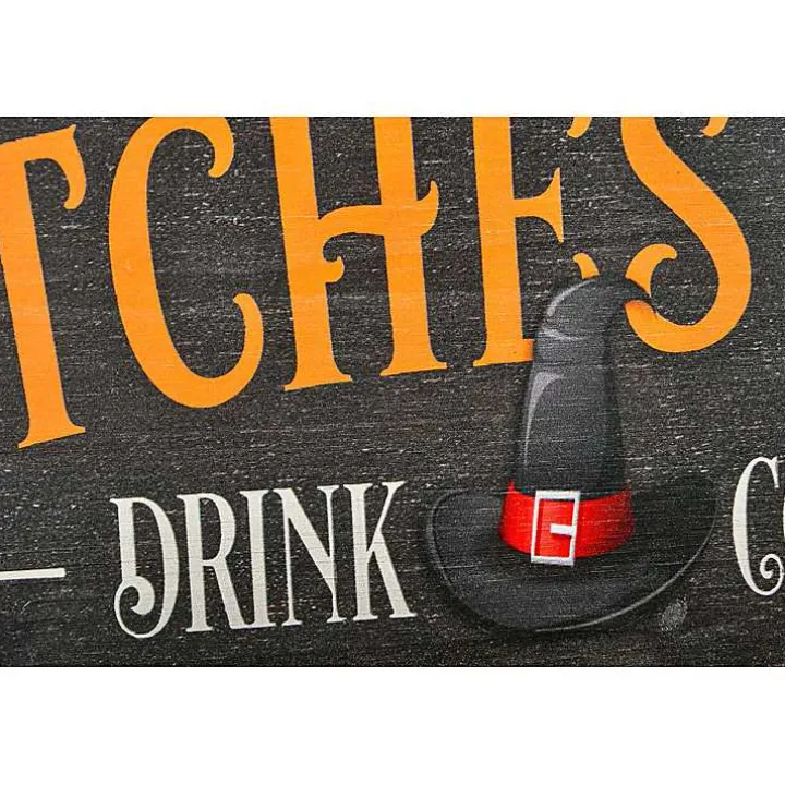 Witches Brew Wood Wall Sign