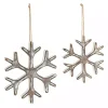 Wood Snowflake 12-pc. Christmas Ornament Set