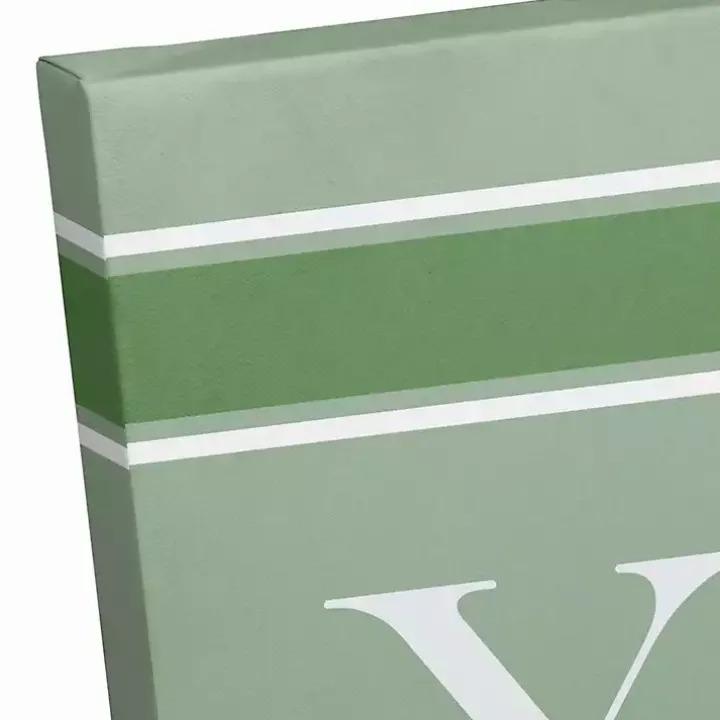 XOXO Clover Personalized Canvas Wall Plaque