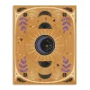Yellow Moon Phases Canvas Art Print