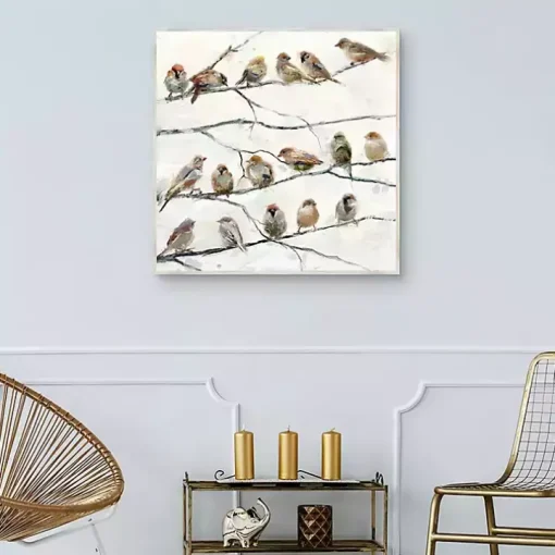 Birds of a Feather Canvas Art Print
