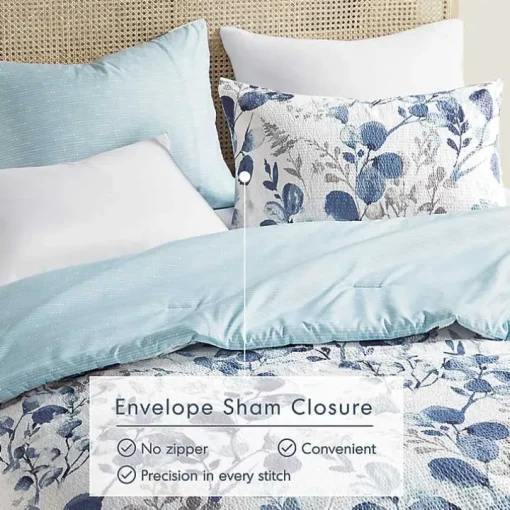 Blue Botanical 2-pc. Twin/Twin XL Comforter Set