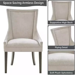 Blue Madison Park Ultra Dining Chairs, Set of 2