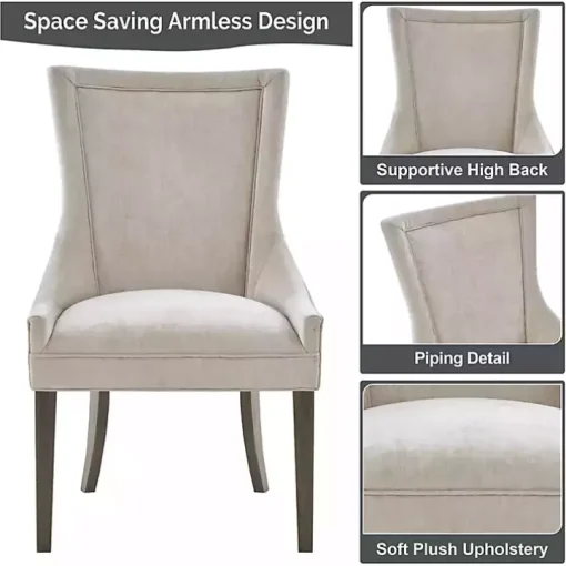 Blue Madison Park Ultra Dining Chairs, Set of 2