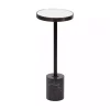 Bronze Mirror Tabletop Round Cocktail Table