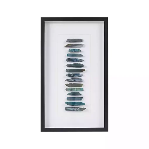Cerulean Agate Martha Stewart Shadowbox Plaque