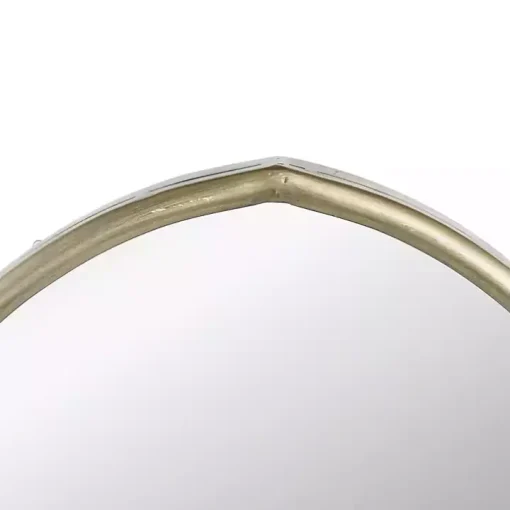 Champagne Gold Long Quatrefoil Mirror