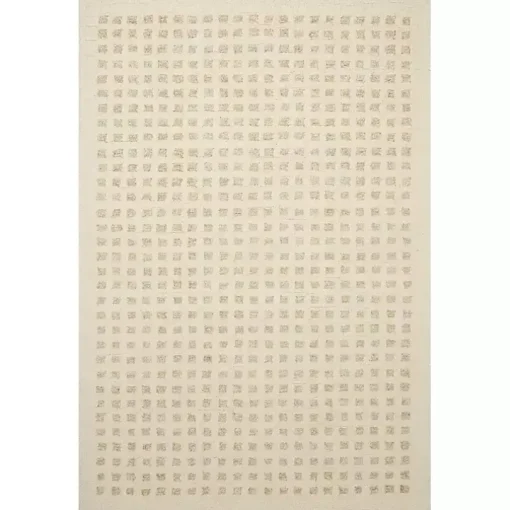 Chris Loves Julia x Loloi Ivory Polly Rug, 7x9