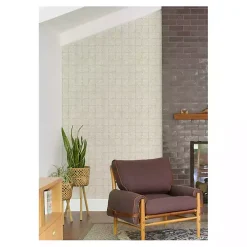 Cream Provincial Tiles Peel & Stick Wallpaper