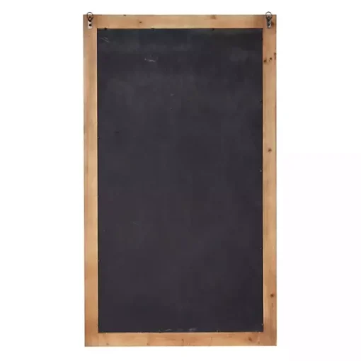 Distressed Brown Beaded Wall Mirror