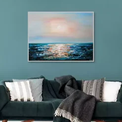 Forgotten Sunrise Framed Canvas Art Print
