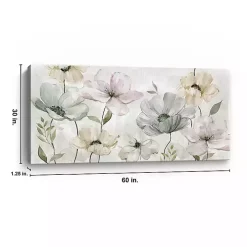 Garden Grays Canvas Art Print