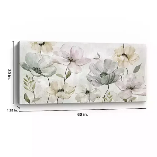 Garden Grays Canvas Art Print