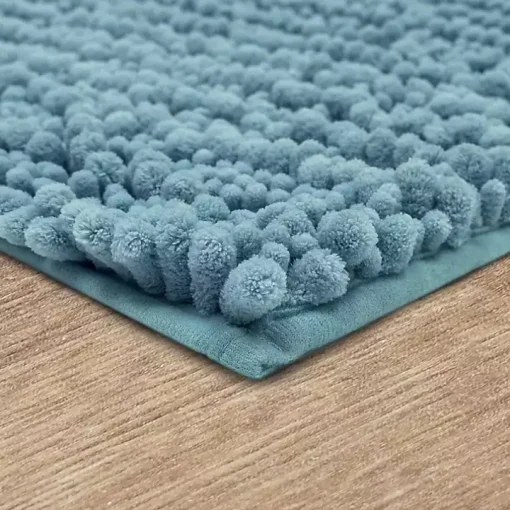 Glacier Lofty Pile Chenille Bath Mat, 45 in.