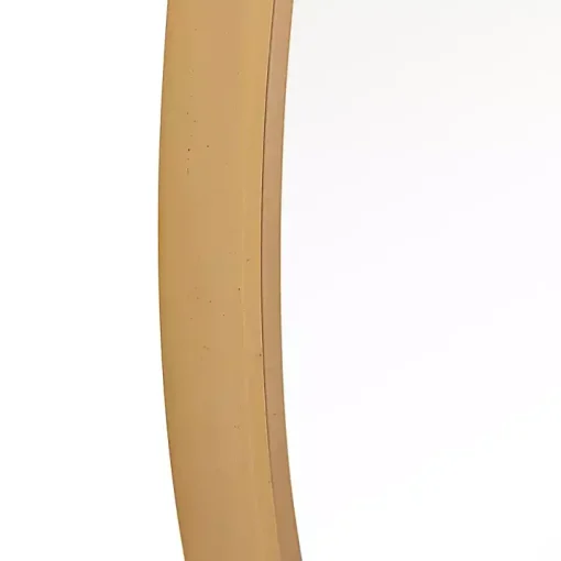 Gold Round Simple Frame Large Wall Mirror