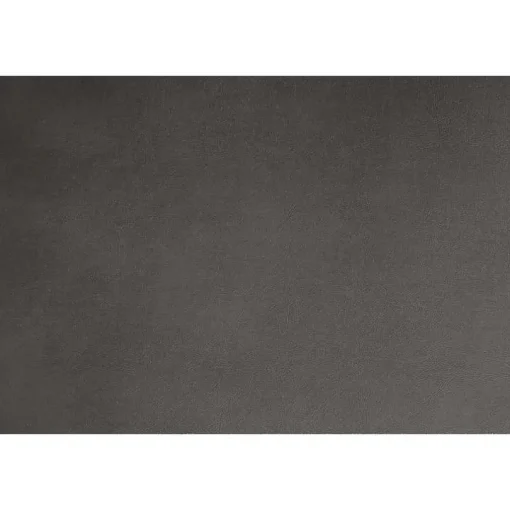 Gray Faux Leather Rolled Arm Sectional