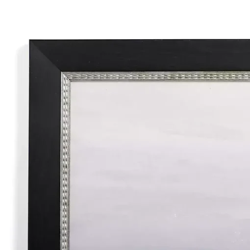 Gray Peaceful Abstract Framed Art Print