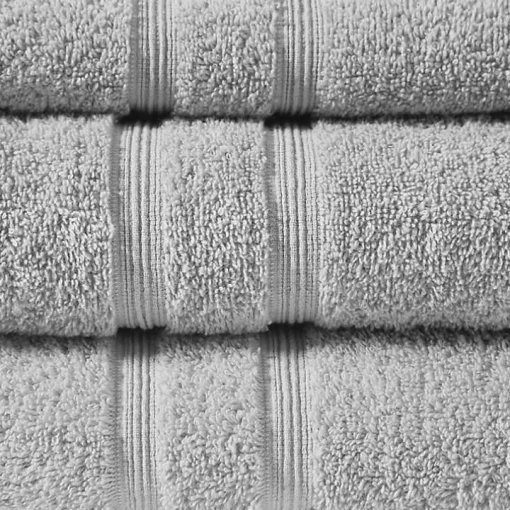 Gray Turkish Cotton 6-pc. Towel Set
