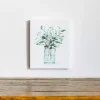 Greenery Bottle I Canvas Art Print