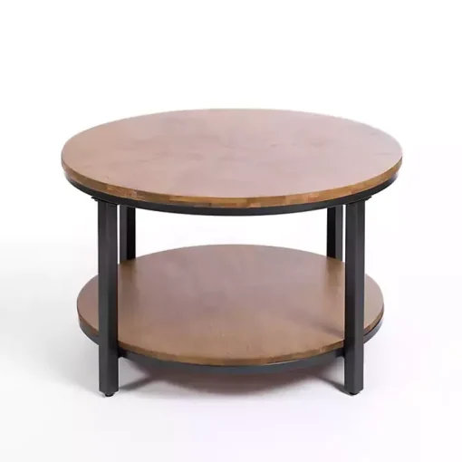 Hayden Wood and Gunmetal Coffee Table