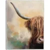 Highland Framed Canvas Art Print