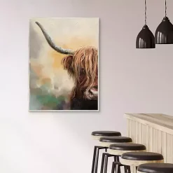 Highland Framed Canvas Art Print