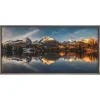 Identic Image Framed Tempered Glass Print