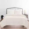 Ivory Herringbone Quilted 2-pc. Twin Coverlet Set