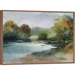 Lacu II Framed Canvas Art Print