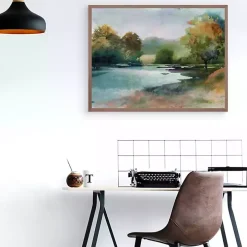 Lacu II Framed Canvas Art Print