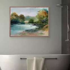 Lacu II Framed Canvas Art Print