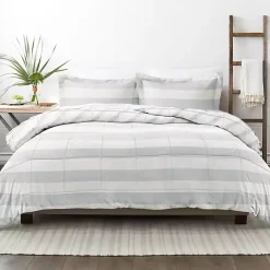 Light Blue Reversible 2-pc. Twin Comforter Set