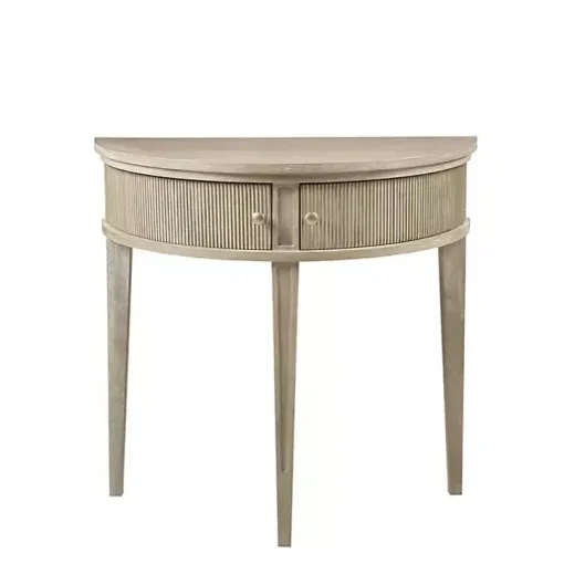 Martha Stewart Half Moon Console Table