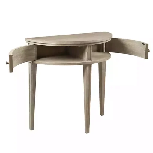 Martha Stewart Half Moon Console Table