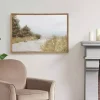 Martha Stewart Lake Walk Framed Canvas Art Print