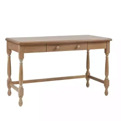 Martha Stewart Natural Wood Turned Legs Desk