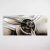 Metallic Propeller Canvas Art Print