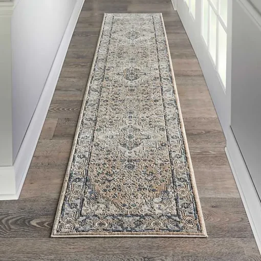 Multicolor Nadia Medallion Runner, 2x10