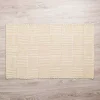 Natural Basketweave Scatter Rug