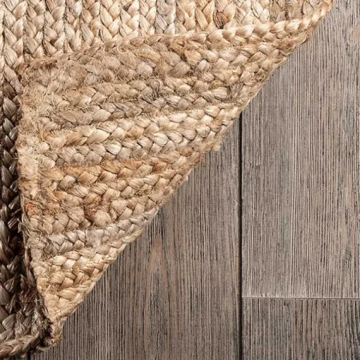 Natural Hand Woven Rigo Jute Area Rug, 9x12