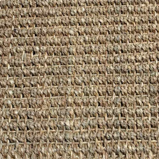 Natural Handwoven Seagrass Scatter Rug