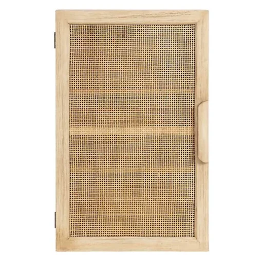 Natural Rattan Wall Cabinet