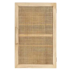 Natural Rattan Wall Cabinet