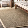 Natural Seagrass Percey Area Rug, 5x8