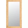 Natural Textured Zoelle Wall Mirror