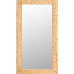 Natural Textured Zoelle Wall Mirror