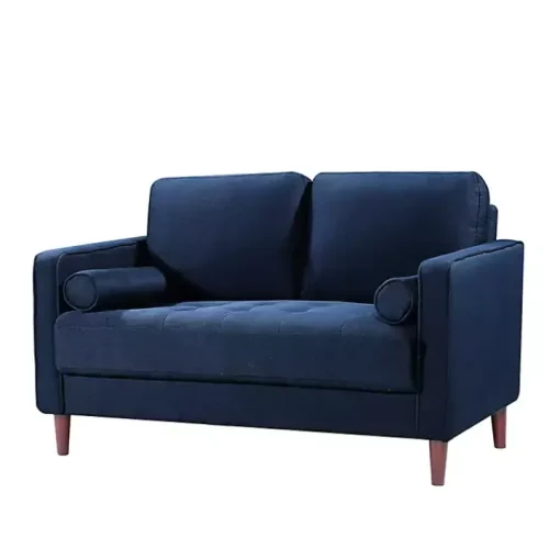 Navy Chelsea Modern Loveseat