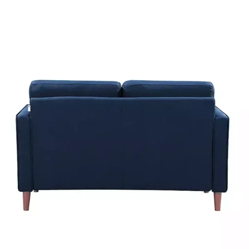 Navy Chelsea Modern Loveseat