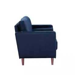 Navy Chelsea Modern Loveseat